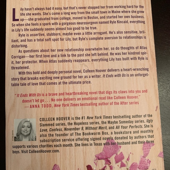 Colleen Hoover - It Ends With Us - Picture 2 of 3